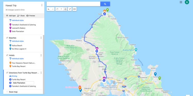 Exactly How To Use The Google Maps Trip Planner - Follow Me Away